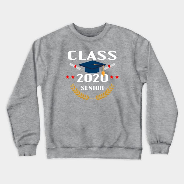 class of 2020 senior Crewneck Sweatshirt by designnas2